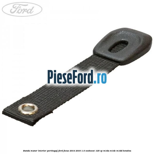 Banda maner interior portbagaj Ford Focus 2014-2018 1.0 EcoBoost 125 cp M1DA, M1DC, M1DD benzina