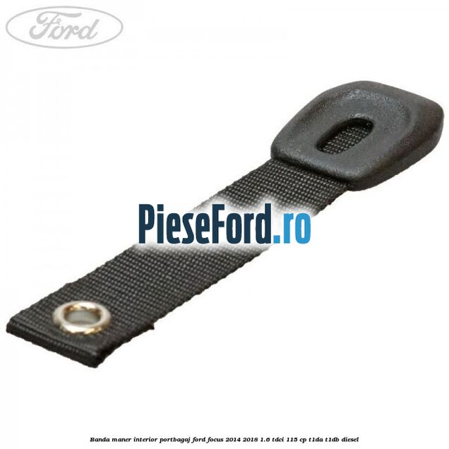Banda maner interior portbagaj Ford Focus 2014-2018 1.6 TDCi 115 cp T1DA, T1DB diesel