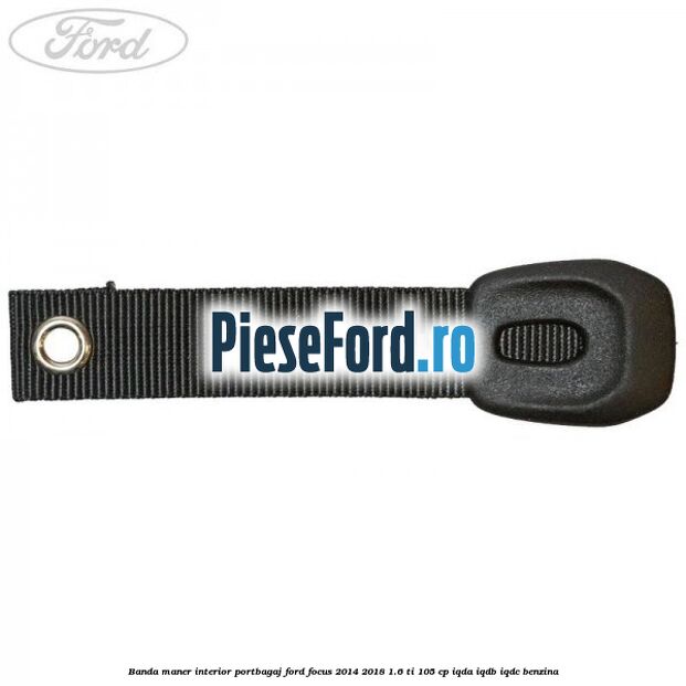 Banda maner interior portbagaj Ford Focus 2014-2018 1.6 Ti 105 cp IQDA, IQDB, IQDC benzina