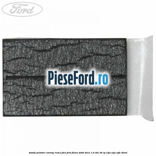 Banda prindere carenaj roata fata Ford Fiesta 2008-2012 1.6 TDCi 95 cp T3JA, TZJA, TZJB diesel