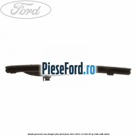 Banda protectie usa dreapta fata Ford Focus 2011-2014 1.6 TDCi 95 cp T3DA, T3DB diesel