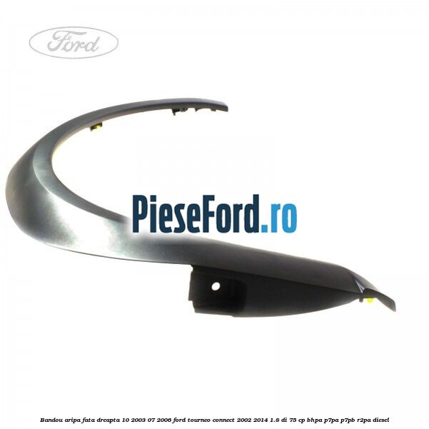 Bandou aripa fata dreapta 10/2003-07/2006 Ford Tourneo Connect 2002-2014 1.8 Di 75 cp BHPA, P7PA, P7PB, R2PA diesel