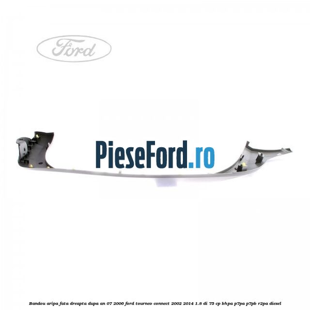 Bandou aripa fata dreapta dupa an 07/2006 Ford Tourneo Connect 2002-2014 1.8 Di 75 cp Bandou aripa fata dreapta dupa an 07/2006 Ford Tourneo Connect 2002-2014 1.8 Di 75 cp BHPA, P7PA, P7PB, R2PA diesel