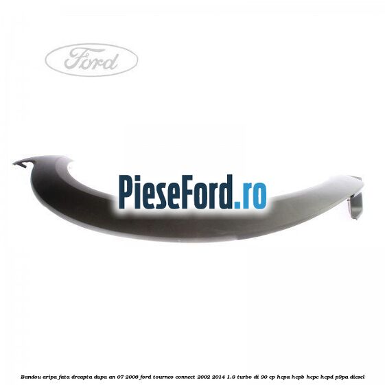 Bandou aripa fata dreapta dupa an 07/2006 Ford Tourneo Connect 2002-2014 1.8 Turbo Di 90 cp HCPA, HCPB, HCPC, HCPD, P9PA diesel