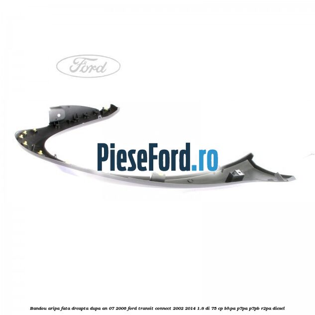 Bandou aripa fata dreapta dupa an 07/2006 Ford Transit Connect 2002-2014 1.8 Di 75 cp BHPA, P7PA, P7PB, R2PA diesel