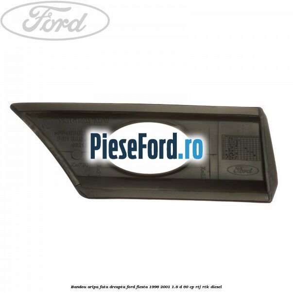 Bandou aripa fata dreapta Ford Fiesta 1996-2001 1.8 D 60 cp Bandou aripa fata dreapta Ford Fiesta 1996-2001 1.8 D 60 cp RTJ, RTK diesel