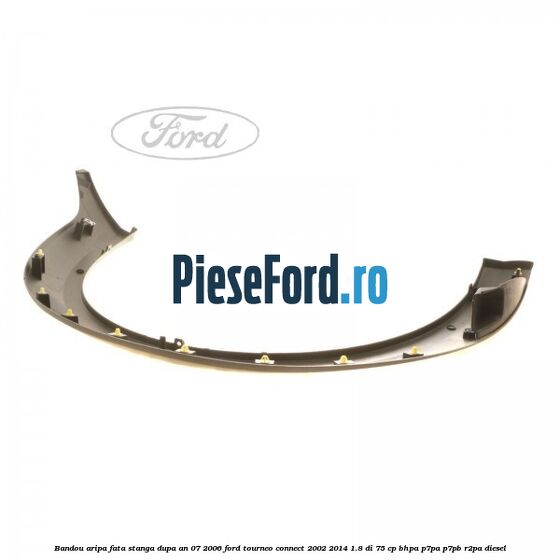 Bandou aripa fata stanga dupa an 07/2006 Ford Tourneo Connect 2002-2014 1.8 Di 75 cp BHPA, P7PA, P7PB, R2PA diesel