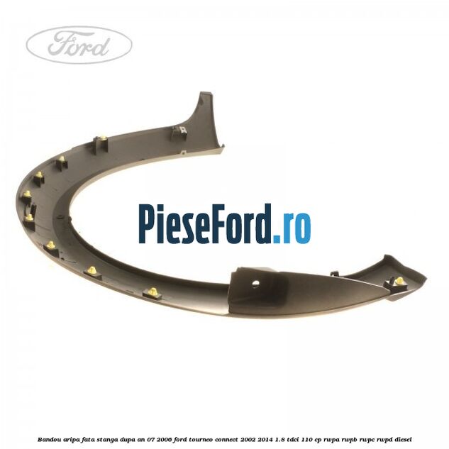Bandou aripa fata stanga dupa an 07/2006 Ford Tourneo Connect 2002-2014 1.8 TDCi 110 cp RWPA, RWPB, RWPC, RWPD diesel