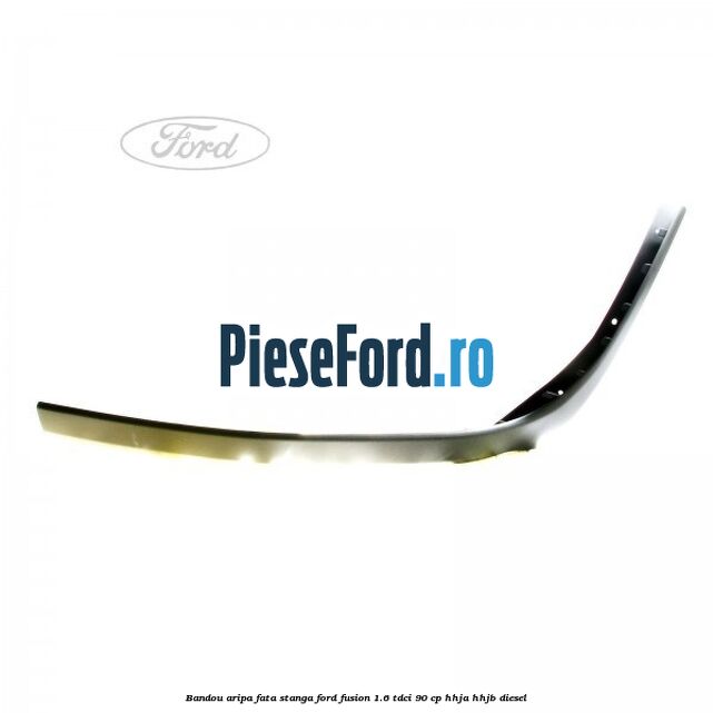 Bandou aripa fata stanga Ford Fusion 1.6 TDCi 90 cp Bandou aripa fata stanga Ford Fusion 1.6 TDCi 90 cp HHJA, HHJB diesel