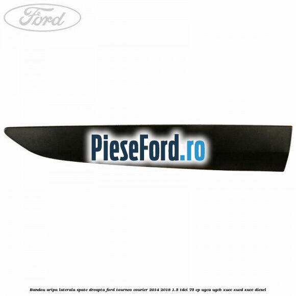 Bandou aripa laterala spate dreapta Ford Tourneo Courier 2014-2018 1.5 TDCi 75 cp UGCA, UGCB, XUCC, XUCD, XUCE diesel