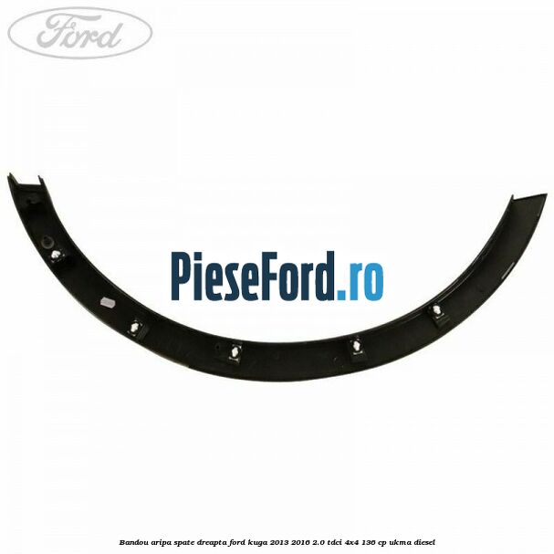 Bandou aripa spate dreapta Ford Kuga 2013-2016 2.0 TDCi 4x4 136 cp UKMA diesel