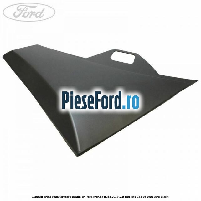 Bandou aripa spate dreapta mediu gri Ford Transit 2014-2018 2.2 TDCi 4x4 155 cp Bandou aripa spate dreapta mediu gri Ford Transit 2014-2018 2.2 TDCi 4x4 155 cp CV24, CVR5 diesel