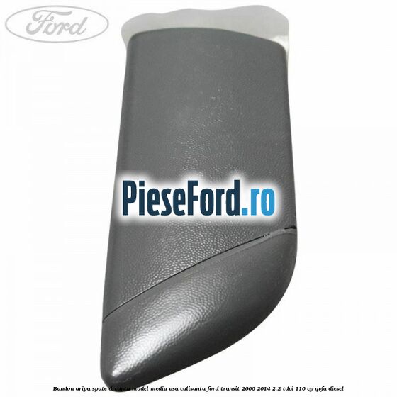 Bandou aripa spate dreapta model mediu usa culisanta Ford Transit 2006-2014 2.2 TDCi 110 cp QVFA diesel