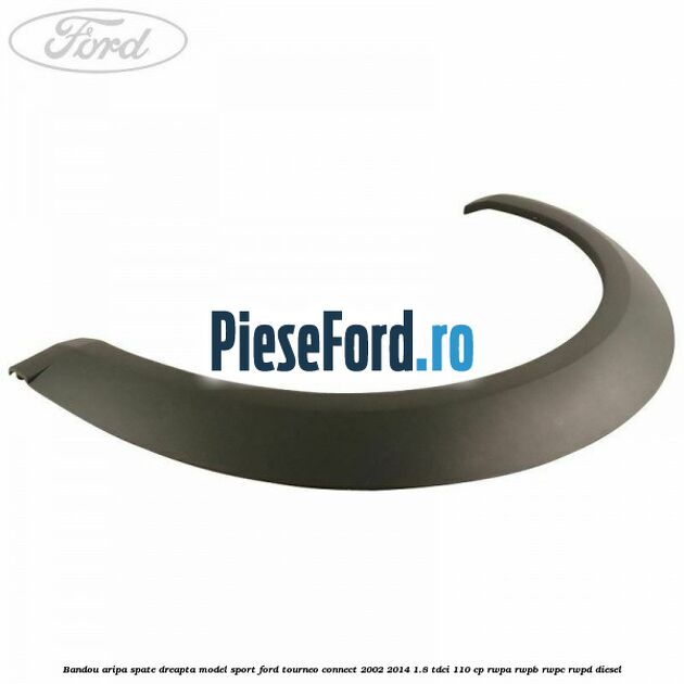 Bandou aripa spate dreapta model sport Ford Tourneo Connect 2002-2014 1.8 TDCi 110 cp RWPA, RWPB, RWPC, RWPD diesel