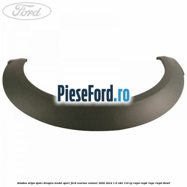 Bandou aripa spate dreapta model sport Ford Tourneo Connect 2002-2014 1.8 TDCi 110 cp RWPA, RWPB, RWPC, RWPD diesel