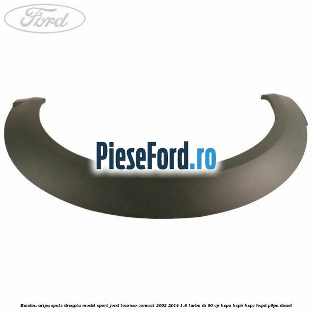 Bandou aripa spate dreapta model sport Ford Tourneo Connect 2002-2014 1.8 Turbo Di 90 cp HCPA, HCPB, HCPC, HCPD, P9PA diesel