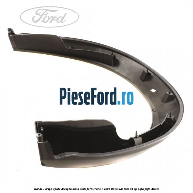 Bandou aripa spate dreapta seria 430E Ford Transit 2006-2014 2.2 TDCi 85 cp P8FA, P8FB diesel