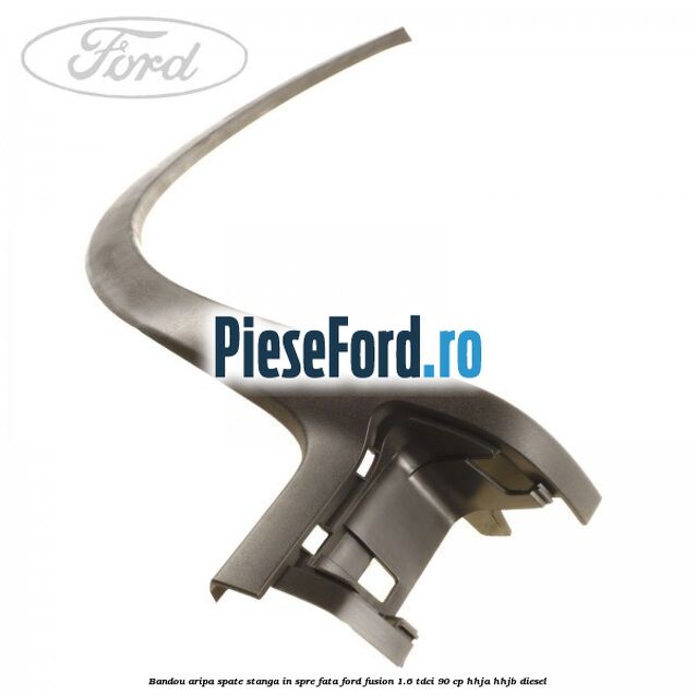 Bandou aripa spate stanga in spre fata Ford Fusion 1.6 TDCi 90 cp Bandou aripa spate stanga in spre fata Ford Fusion 1.6 TDCi 90 cp HHJA, HHJB diesel