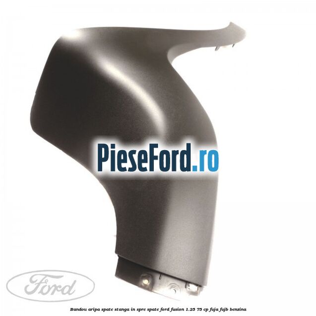 Bandou aripa spate stanga in spre spate Ford Fusion 1.25 75 cp FUJA, FUJB benzina