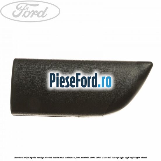 Bandou aripa spate stanga model mediu usa culisanta Ford Transit 2006-2014 2.2 TDCi 125 cp CYFA, CYFB, CYFC, CYFD diesel