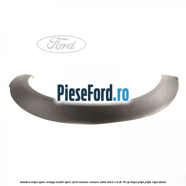 Bandou aripa spate stanga model sport Ford Tourneo Connect 2002-2014 1.8 Di 75 cp BHPA, P7PA, P7PB, R2PA diesel