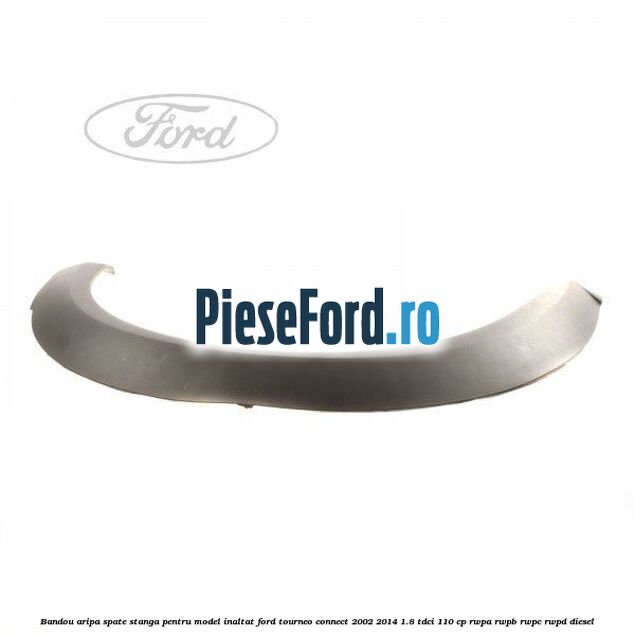 Bandou aripa spate stanga pentru model inaltat Ford Tourneo Connect 2002-2014 1.8 TDCi 110 cp RWPA, RWPB, RWPC, RWPD diesel