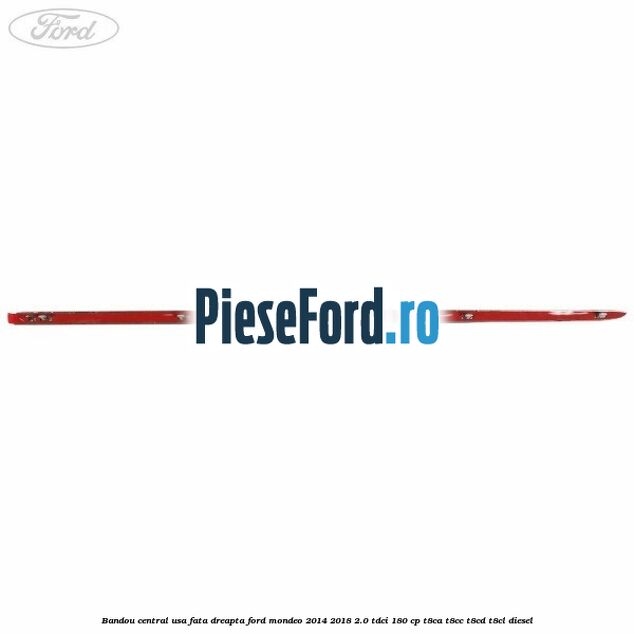 Bandou central usa fata dreapta Ford Mondeo 2014-2018 2.0 TDCi 180 cp T8CA, T8CC, T8CD, T8CL diesel