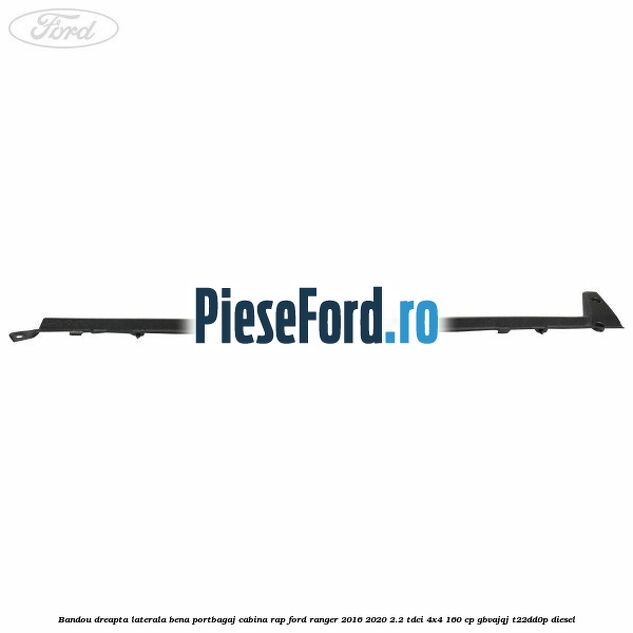 Bandou dreapta laterala bena portbagaj cabina RAP Ford Ranger 2016-2020 2.2 TDCi 4x4 160 cp Bandou dreapta laterala bena portbagaj cabina RAP Ford Ranger 2016-2020 2.2 TDCi 4x4 160 cp GBVAJQJ, T22DD0P diesel