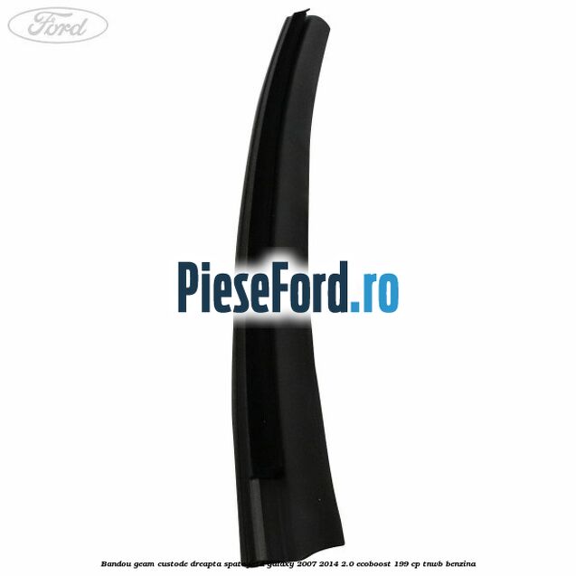 Bandou geam custode dreapta spate Ford Galaxy 2007-2014 2.0 EcoBoost 199 cp TNWB benzina