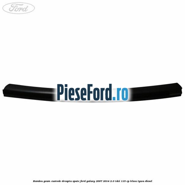 Bandou geam custode dreapta spate Ford Galaxy 2007-2014 2.0 TDCi 115 cp KLWA, TYWA diesel