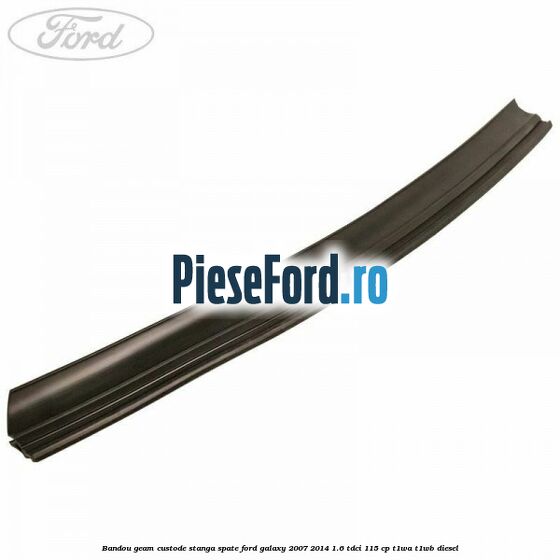Bandou geam custode stanga spate Ford Galaxy 2007-2014 1.6 TDCi 115 cp T1WA, T1WB diesel