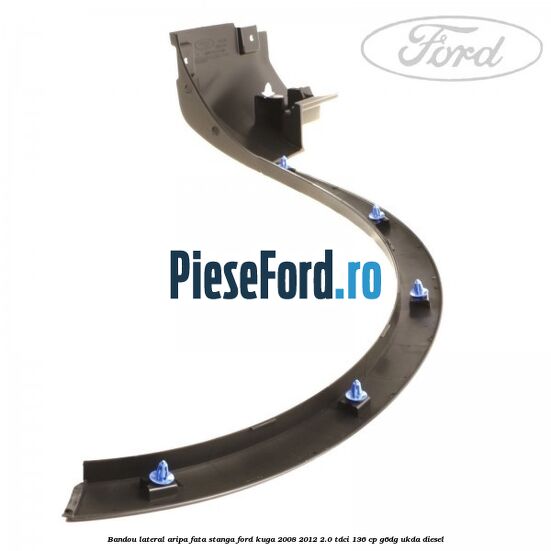 Bandou lateral aripa fata stanga Ford Kuga 2008-2012 2.0 TDCi 136 cp G6DG, UKDA diesel