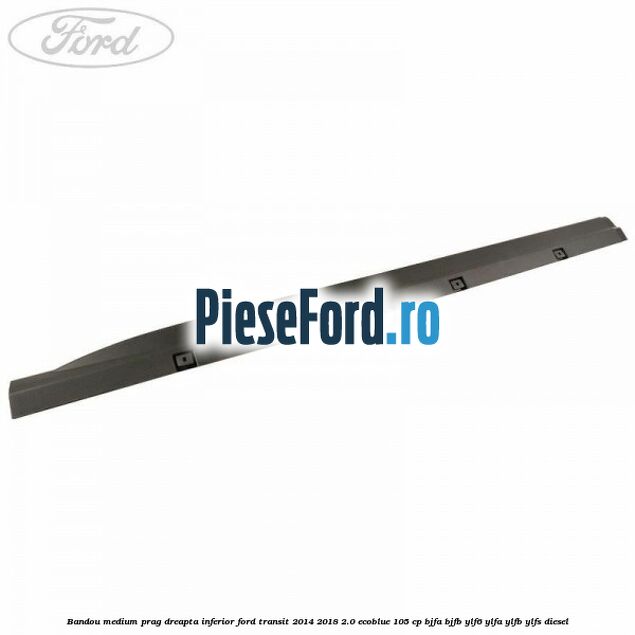 Bandou medium prag dreapta inferior Ford Transit 2014-2018 2.0 EcoBlue 105 cp BJFA, BJFB, YLF6, YLFA, YLFB, YLFS diesel
