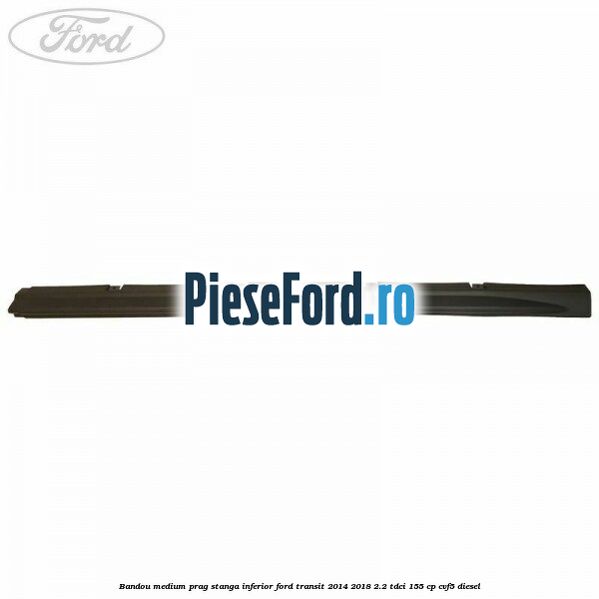 Bandou medium prag stanga inferior Ford Transit 2014-2018 2.2 TDCi 155 cp CVF5 diesel