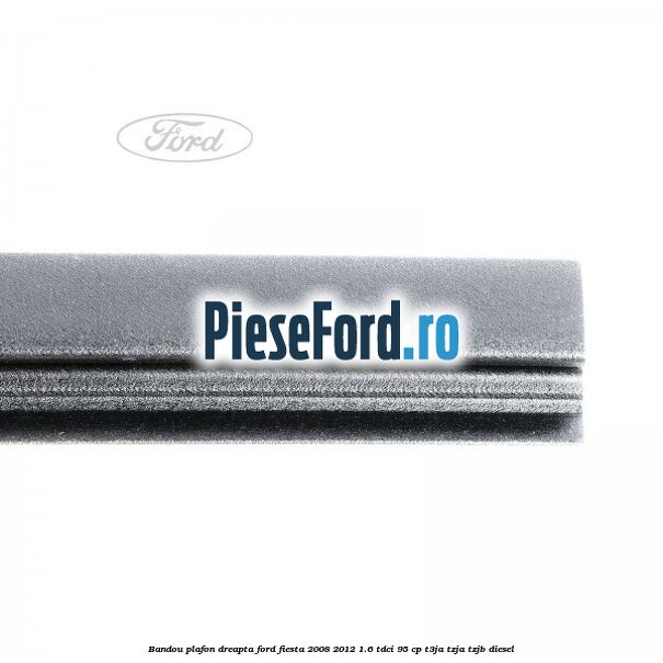 Bandou plafon dreapta Ford Fiesta 2008-2012 1.6 TDCi 95 cp T3JA, TZJA, TZJB diesel