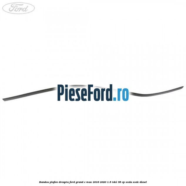 Bandou plafon dreapta Ford Grand C-Max 2016-2020 1.5 TDCi 95 cp XXDA, XXDC diesel