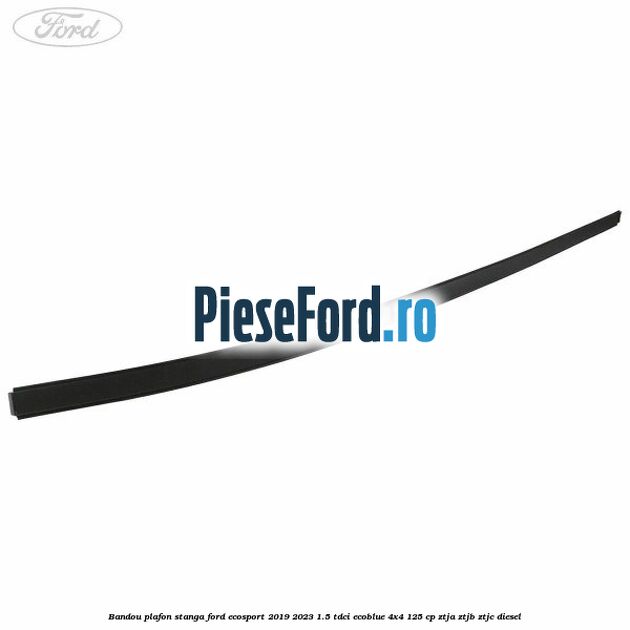 Bandou plafon stanga Ford EcoSport 2019-2023 1.5 TDCi EcoBlue 4x4 125 cp ZTJA, ZTJB, ZTJC diesel