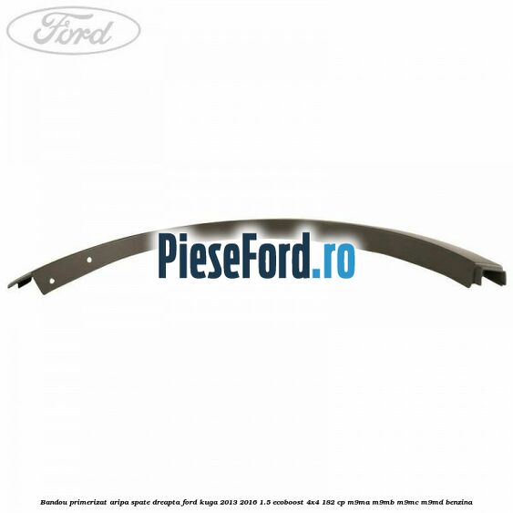 Bandou primerizat aripa spate dreapta Ford Kuga 2013-2016 1.5 EcoBoost 4x4 182 cp M9MA, M9MB, M9MC, M9MD benzina