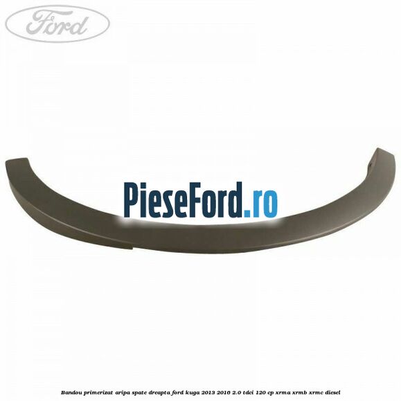 Bandou primerizat aripa spate dreapta Ford Kuga 2013-2016 2.0 TDCi 120 cp XRMA, XRMB, XRMC diesel
