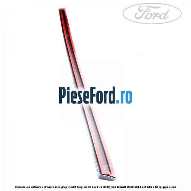 Bandou usa culisanta dreapta mid grey model lung an 09/2011-12/2013 Ford Transit 2006-2014 2.2 TDCi 110 cp Bandou usa culisanta dreapta mid grey model lung an 09/2011-12/2013 Ford Transit 2006-2014 2.2 TDCi 110 cp QVFA diesel