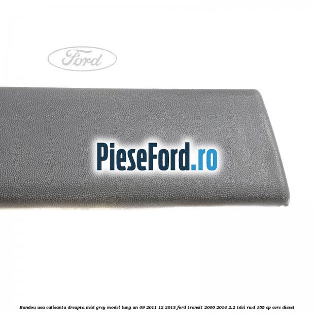 Bandou usa culisanta dreapta mid grey model lung an 09/2011-12/2013 Ford Transit 2006-2014 2.2 TDCi RWD 155 cp CVRC diesel