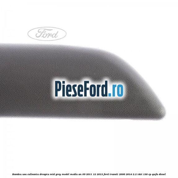 Bandou usa culisanta dreapta mid grey model mediu an 09/2011-12/2013 Ford Transit 2006-2014 2.2 TDCi 130 cp QWFA diesel