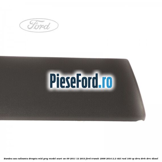 Bandou usa culisanta dreapta mid grey model scurt an 09/2011-12/2013 Ford Transit 2006-2014 2.2 TDCi RWD 100 cp DRRA, DRRB, DRRC diesel