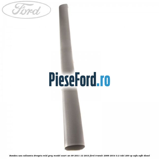 Bandou usa culisanta dreapta mid grey model scurt an 09/2011-12/2013 Ford Transit 2006-2014 3.2 TDCi 200 cp SAFA, SAFB diesel