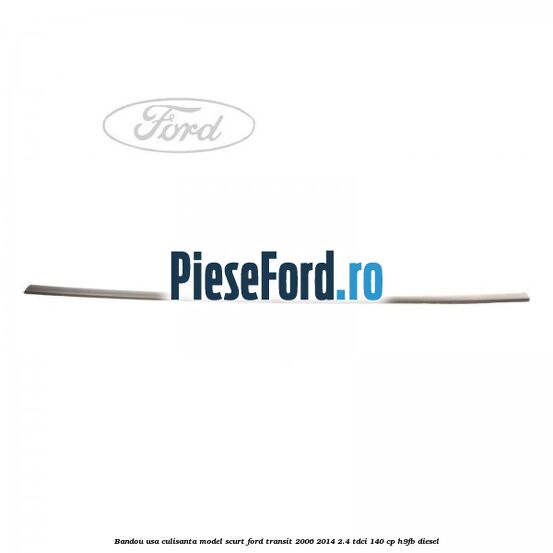 Bandou usa culisanta model scurt Ford Transit 2006-2014 2.4 TDCi 140 cp H9FB diesel