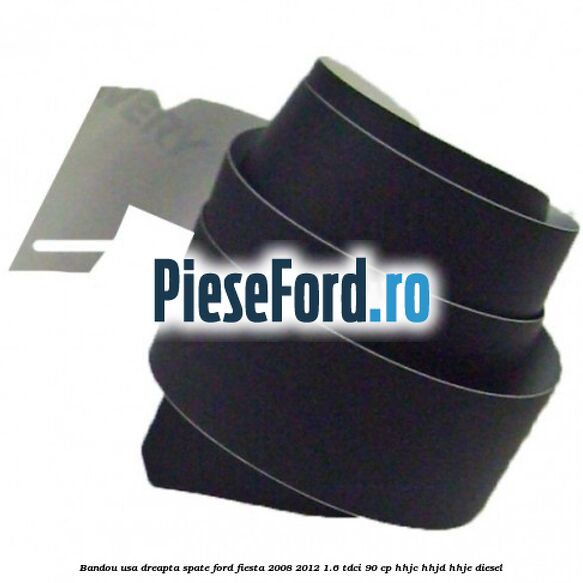 Bandou usa dreapta spate Ford Fiesta 2008-2012 1.6 TDCi 90 cp HHJC, HHJD, HHJE diesel