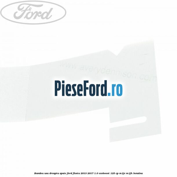 Bandou usa dreapta spate Ford Fiesta 2013-2017 1.0 EcoBoost 125 cp M1JE, M1JH benzina