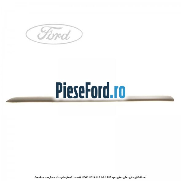 Bandou usa fata dreapta Ford Transit 2006-2014 2.2 TDCi 125 cp CYFA, CYFB, CYFC, CYFD diesel