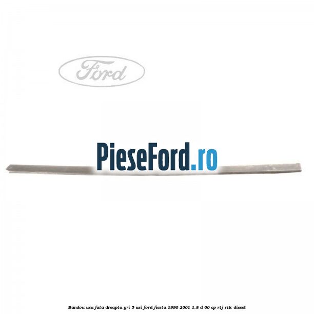 Bandou usa fata dreapta gri 5 usi Ford Fiesta 1996-2001 1.8 D 60 cp RTJ, RTK diesel