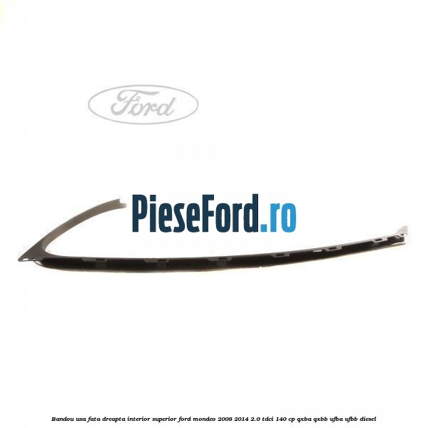 Bandou usa fata dreapta interior superior Ford Mondeo 2008-2014 2.0 TDCi 140 cp QXBA, QXBB, UFBA, UFBB diesel